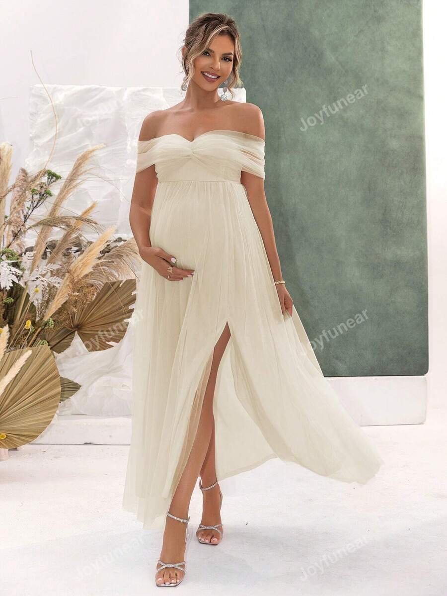 Renta de Vestido de Maternidad Alborique Modelo 12 - Image 4