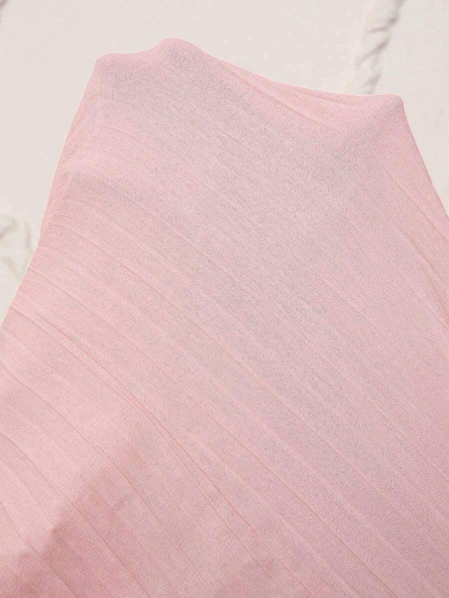 Renta Vestido Maternidad Clásico Elegante  Rosa  Modelo 35 - Image 4